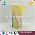 YSv0005-02 Regenbogen Steinzeug Vase Dekoration